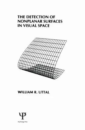 Uttal | The Detection of Nonplanar Surfaces in Visual Space | Buch | 978-0-89859-522-2 | sack.de