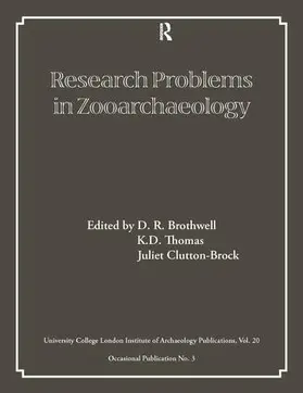 Brothwell / Thomas / Clutton-Brock |  Research Problems in Zooarchaeology | Buch |  Sack Fachmedien