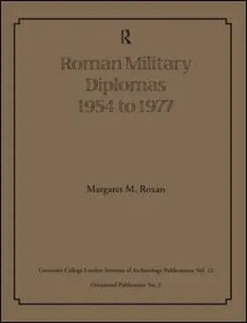 Roxan |  Roman Military Diplomas 1978 to 1984 | Buch |  Sack Fachmedien