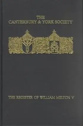 Timmins |  The Register of William Melton, Archbishop of York, 1317-1340, V | Buch |  Sack Fachmedien