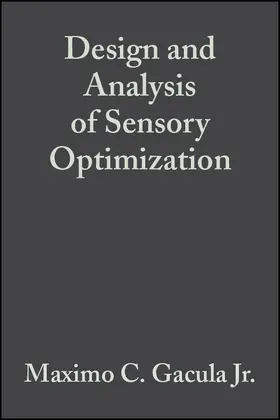 Gacula |  Design and Analysis of Sensory Optimization | Buch |  Sack Fachmedien