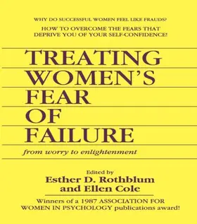 Cole / Rothblum |  Treating Women's Fear of Failure | Buch |  Sack Fachmedien