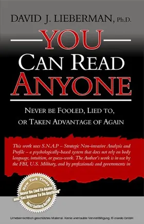 Lieberman |  You Can Read Anyone | eBook | Sack Fachmedien