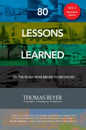 Beyer |  80 Lessons Learned - Volume III - Real Estate Lessons | eBook | Sack Fachmedien