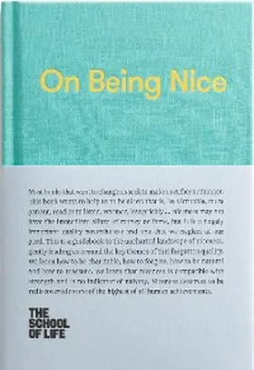  On Being Nice | eBook | Sack Fachmedien