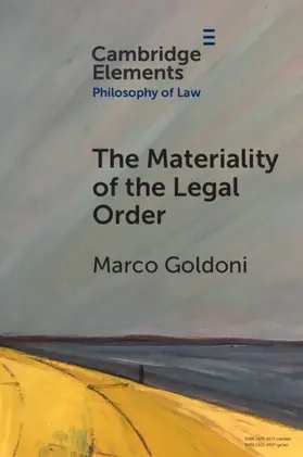 Goldoni |  The Materiality of the Legal Order | Buch |  Sack Fachmedien