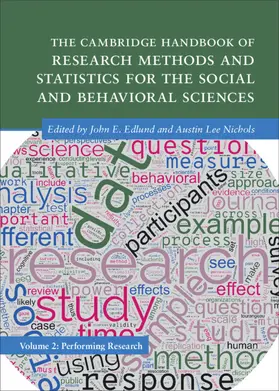 Edlund / Nichols |  The Cambridge Handbook of Research Methods and Statistics for the Social and Behavioral Sciences | Buch |  Sack Fachmedien