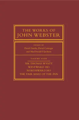 Gunby / Carnegie / Jackson | The Works of John Webster | Buch | 978-1-009-01059-7 | sack.de