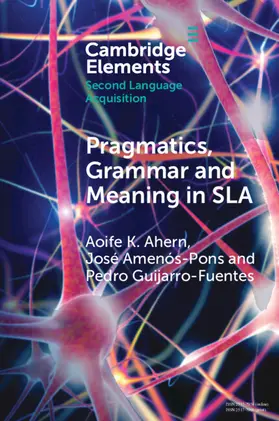 Ahern / Amenós-Pons / Guijarro-Fuentes |  Pragmatics, Grammar and Meaning in SLA | Buch |  Sack Fachmedien