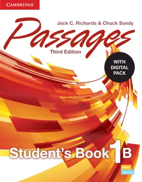 Richards / Sandy |  Passages Level 1 Student's Book B with Digital Pack | Buch |  Sack Fachmedien