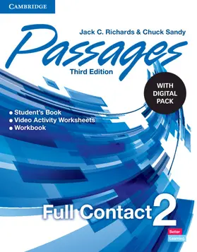 Richards / Sandy |  Passages Level 2 Full Contact with Digital Pack | Buch |  Sack Fachmedien