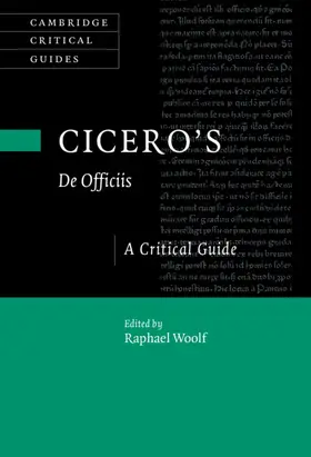 Woolf |  Cicero's De Officiis | Buch |  Sack Fachmedien