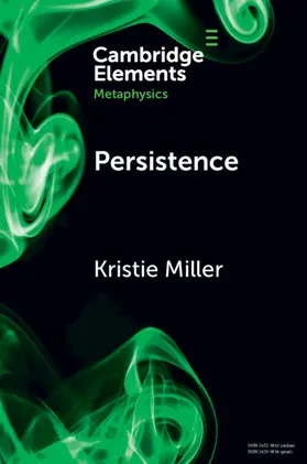 Miller |  Persistence | Buch |  Sack Fachmedien