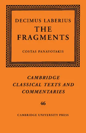 Panayotakis |  Decimus Laberius | Buch |  Sack Fachmedien