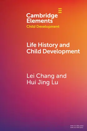 Chang / Lu |  Life History and Child Development | Buch |  Sack Fachmedien