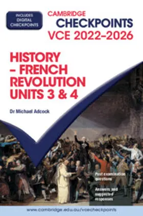 Adcock |  Cambridge Checkpoints VCE French Revolution Units 3&4 2022-26 | Buch |  Sack Fachmedien