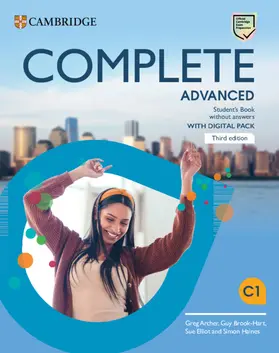 Archer / Brook-Hart / Elliot |  Complete Advanced Student's Book Without Answers with Digital Pack | Buch |  Sack Fachmedien