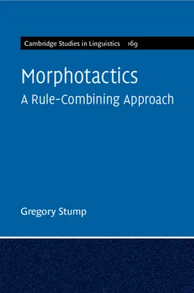 Stump |  Morphotactics | Buch |  Sack Fachmedien