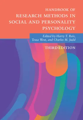 Reis / West / Judd |  Handbook of Research Methods in Social and Personality Psychology | Buch |  Sack Fachmedien