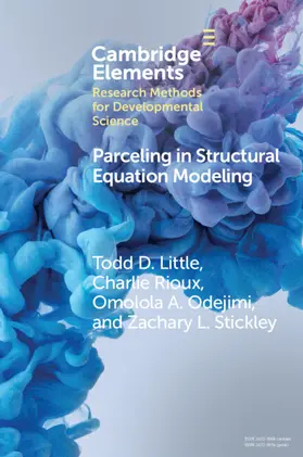 Little / Rioux / Odejimi |  Parceling in Structural Equation Modeling | Buch |  Sack Fachmedien
