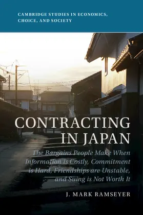 Ramseyer | Contracting in Japan | Buch | 978-1-009-21571-8 | sack.de