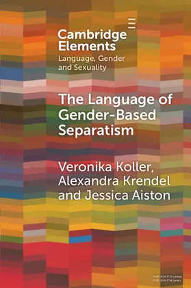 Koller / Krendel / Aiston |  The Language of Gender-Based Separatism | Buch |  Sack Fachmedien