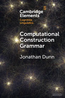 Dunn |  Computational Construction Grammar | Buch |  Sack Fachmedien