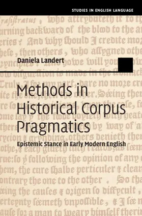 Landert |  Methods in Historical Corpus Pragmatics | Buch |  Sack Fachmedien