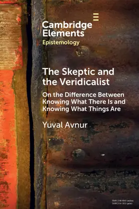 Avnur |  The Skeptic and the Veridicalist | Buch |  Sack Fachmedien