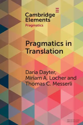 Dayter / Locher / Messerli |  Pragmatics in Translation | Buch |  Sack Fachmedien