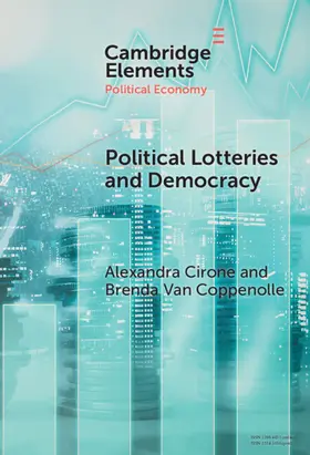 Cirone / Coppenolle |  Political Lotteries and Democracy | Buch |  Sack Fachmedien