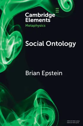 Epstein |  Social Ontology | Buch |  Sack Fachmedien