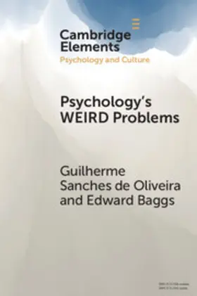 Sanches de Oliveira / Baggs |  Psychology's WEIRD Problems | Buch |  Sack Fachmedien
