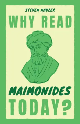 Nadler |  Why Read Maimonides Today? | Buch |  Sack Fachmedien