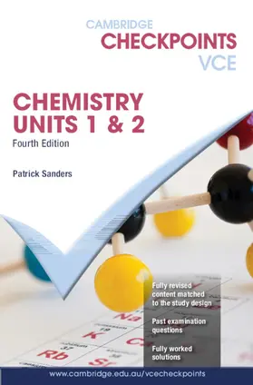 Sanders |  Cambridge Checkpoints VCE Chemistry Units 1&2 | Buch |  Sack Fachmedien
