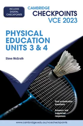 McGrath |  Cambridge Checkpoints VCE Physical Education Units 3&4 2023 | Buch |  Sack Fachmedien