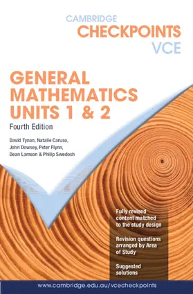 Tynan / Caruso / Dowsey |  Cambridge Checkpoints VCE General Mathematics Units 1&2 | Buch |  Sack Fachmedien