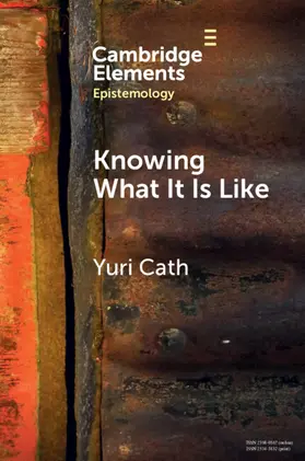 Cath |  Knowing What It Is Like | Buch |  Sack Fachmedien