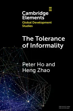 Ho / Zhao |  The Tolerance of Informality | Buch |  Sack Fachmedien
