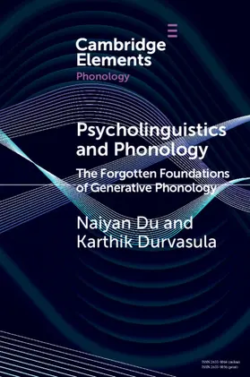 Du / Durvasula |  Psycholinguistics and Phonology | Buch |  Sack Fachmedien