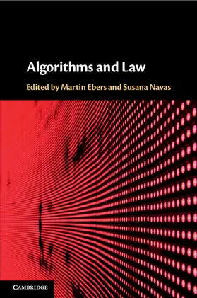 Ebers / Navas |  Algorithms and Law | Buch |  Sack Fachmedien