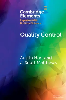 Hart / Matthews |  Quality Control | Buch |  Sack Fachmedien