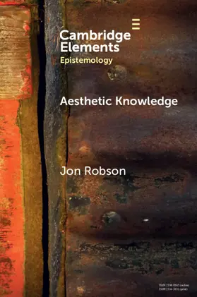 Robson |  Aesthetic Knowledge | Buch |  Sack Fachmedien
