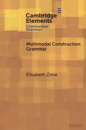 Zima |  Multimodal Construction Grammar | Buch |  Sack Fachmedien