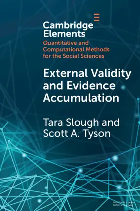 Slough / Tyson |  External Validity and Evidence Accumulation | Buch |  Sack Fachmedien