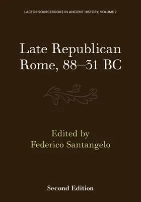  Late Republican Rome, 88-31 BC | Buch |  Sack Fachmedien