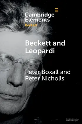 Nicholls / Boxall |  Beckett and Leopardi | Buch |  Sack Fachmedien