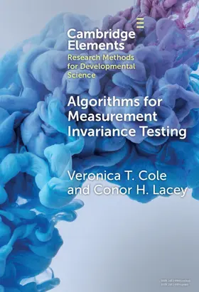 Cole / Lacey |  Algorithms for Measurement Invariance Testing | Buch |  Sack Fachmedien