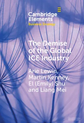 Lewin / Kenney / Shu |  The Demise of the Global Ice Industry | Buch |  Sack Fachmedien