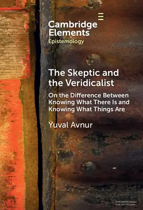 Avnur |  The Skeptic and the Veridicalist | Buch |  Sack Fachmedien
